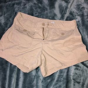 Old Navy Beige Cargo Shorts